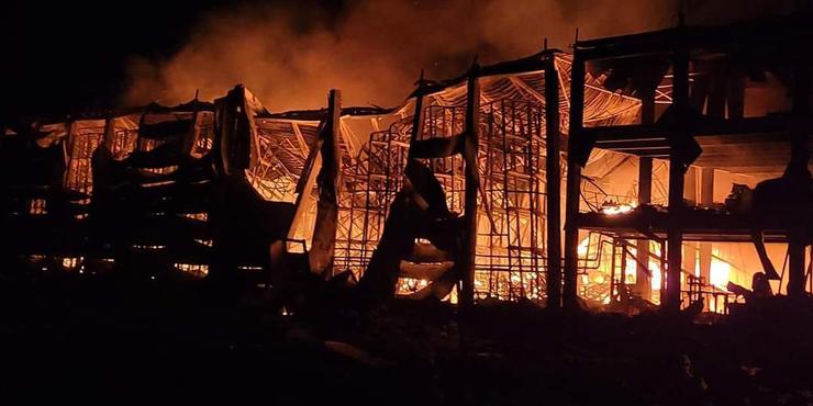 Літаки армії РФ випустили ракети по Одещині: спалахнула сильна пожежа