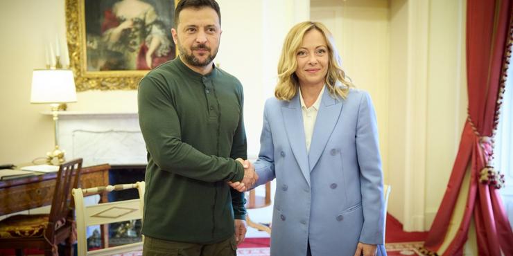 Зеленський запропонував прем'єрці Мелоні стати посередником у переговорах щодо постачання Patriot
