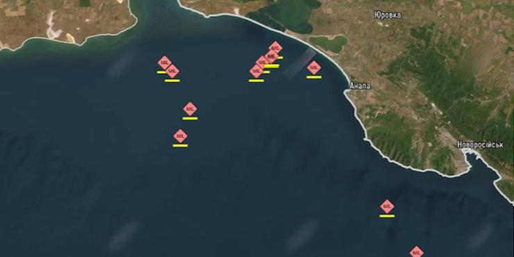 СБУ уразили ще 12 кораблів РФ «Мадяр» повідомив про ураження ще 12 російських суден у Чорному морі