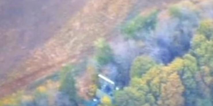Розвідники показали, як за допомогою безпілотника знищили російський “Подлет”