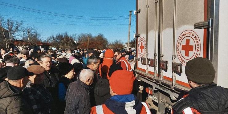 Червоний Хрест виділив 100 млн грн на виплати мешканцям Херсонщини