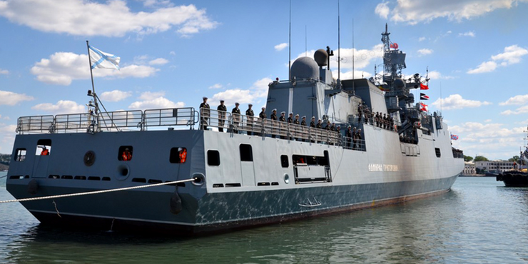 Корабель РФ "Адмірал Григорович" зробив попереджувальні постріли по британській яхті, — The Telegraph