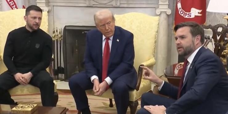 Трамп і Венс влаштували пресинг Зеленському у прямому ефірі: дійшло до сварки і підвищення тону