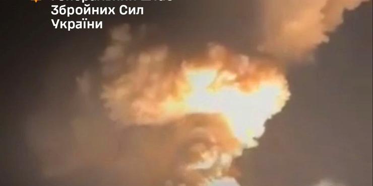 ЗСУ уразили пункт базування російських кораблів, НПЗ та місце зберігання ПММ в районі Енгельса