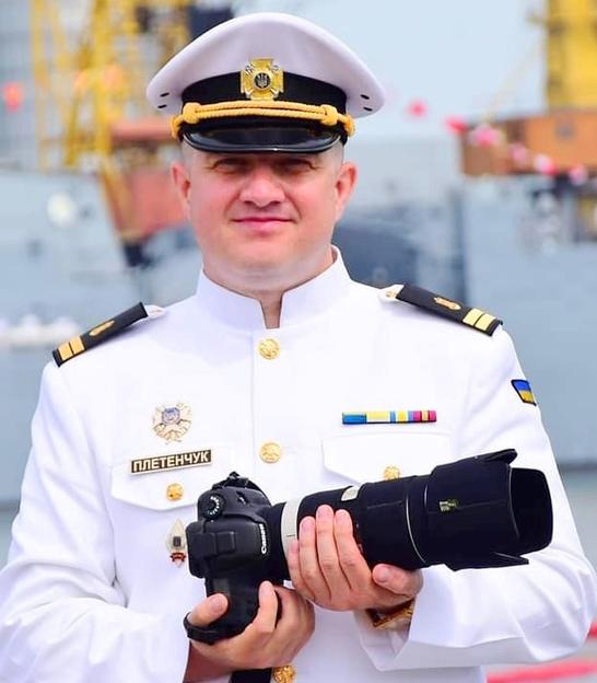 Речник ВМС ЗСУ Дмитро Плетенчук