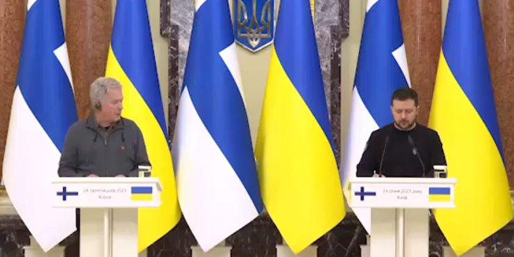 До Києва на зустріч із Зеленським прибув президент Фінляндії