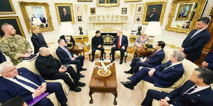 Зустріч української делегації з Трампом