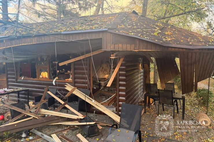 Удар по Харківщині