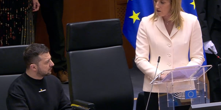 Глава Європарламенту виступила за передачу Україні авіації та далекобійних ракет