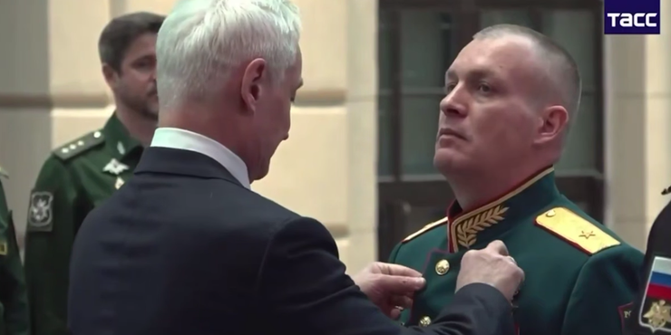 Російський генерал Груніс Російський генерал Груніс