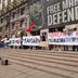 Як кияни протестували проти підвищення вартості проїзду до 30 грн Акція протесту у Києві проти підвищення вартості проїзду