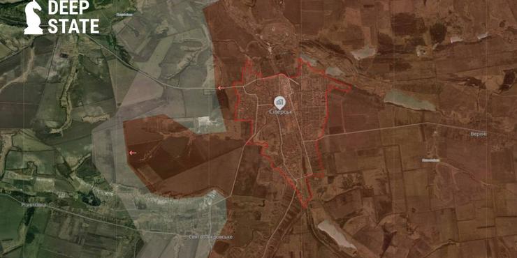 У DeepState повідомили про повну окупацію Грабовського на Сумщині і Сіверська на Донеччині