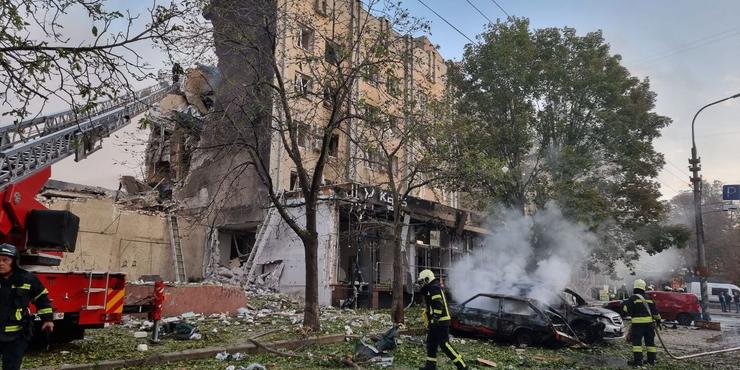 Масований обстріл України: що відомо про наслідки  у Києві, Черкасах, Харкові й інших містах