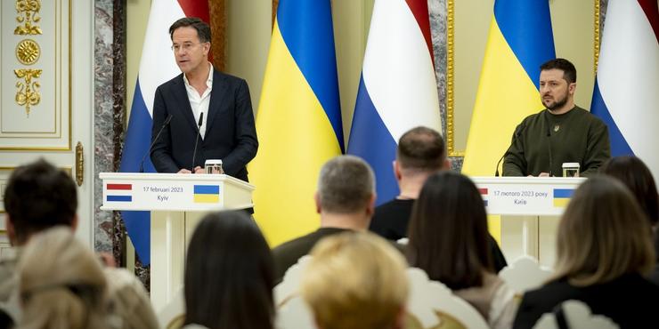 Президент про результати зустрічі з Рютте: В Нідерландів немає табу на постачання Україні зброї