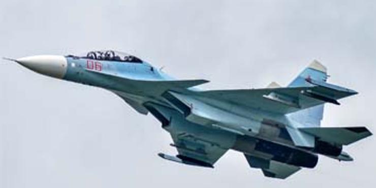 У розвідці підтвердили збиття російського винищувача Су-30СМ над Чорним морем