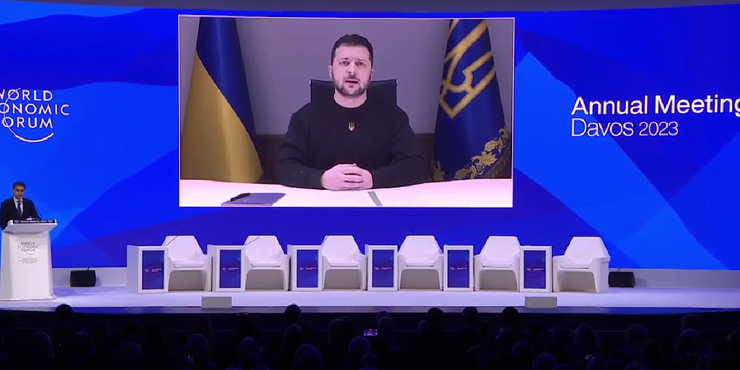 Зеленський у Давосі: Я не впевнений, що Путін живий