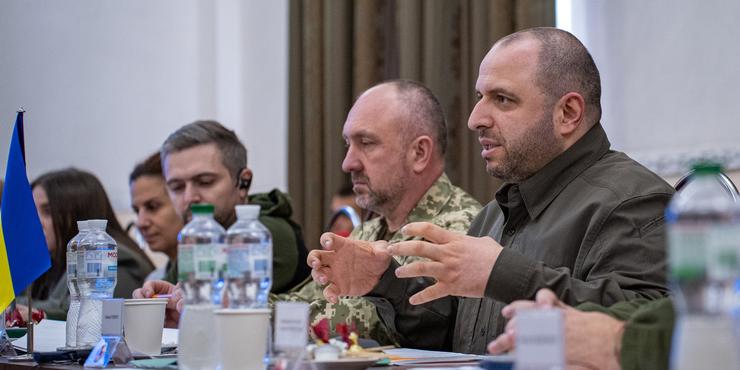 Умєров під час виступу на "Рамштайн-18" говорив про важливість розвитку технологій