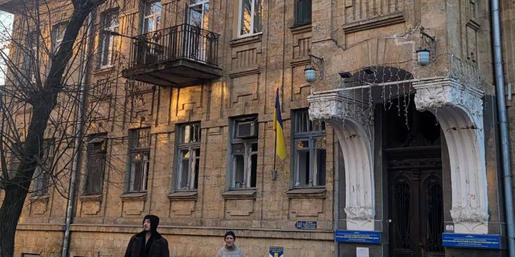 У Херсоні російськими обстрілами пошкоджено обласний кардіологічний диспансер