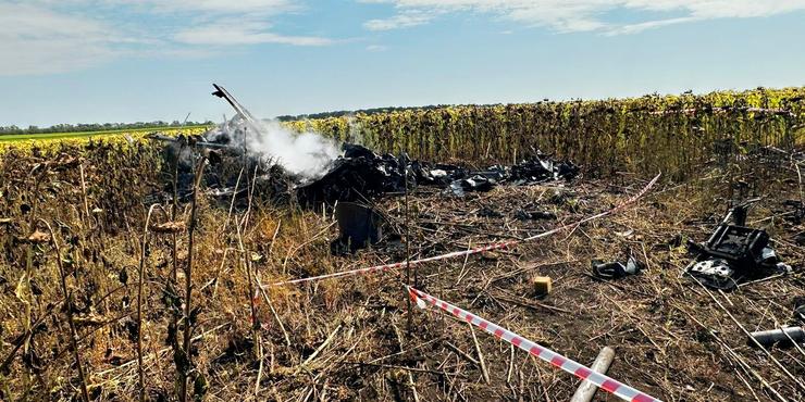 ДБР розслідує справу падіння двох гелікоптерів на Донеччині, де загинули шість бійців ЗСУ