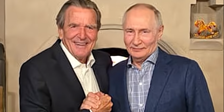Шрьодер і Путін