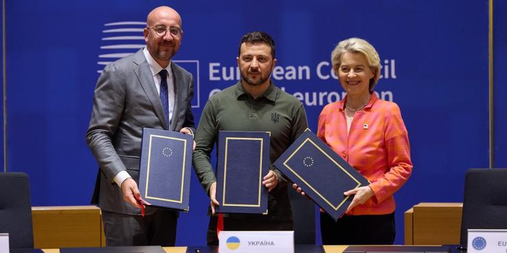 Оприлюднено повний текст безпекової угоди між Україною та ЄС: основні положення