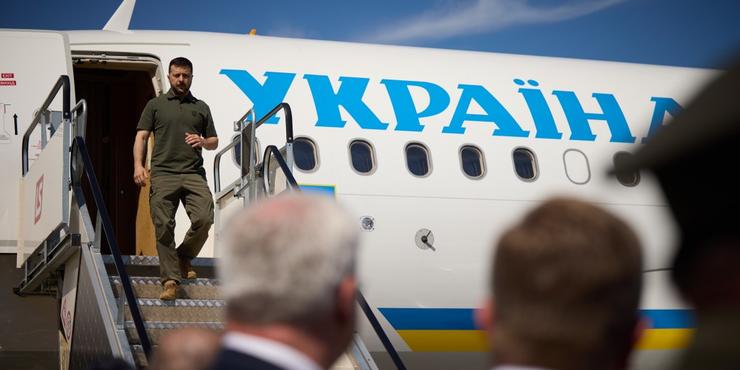 Зеленський прибув до Вашингтону для участі у саміті НАТО: б’ємося за більшу кількість ППО для України