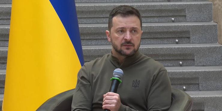 Зеленський заявив, що повернути окуповані РФ території наразі можна лише дипломатичним шляхом