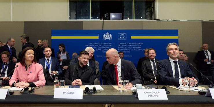 У Гаазі офіційно створили міжнародний орган для виплат репарацій Україні