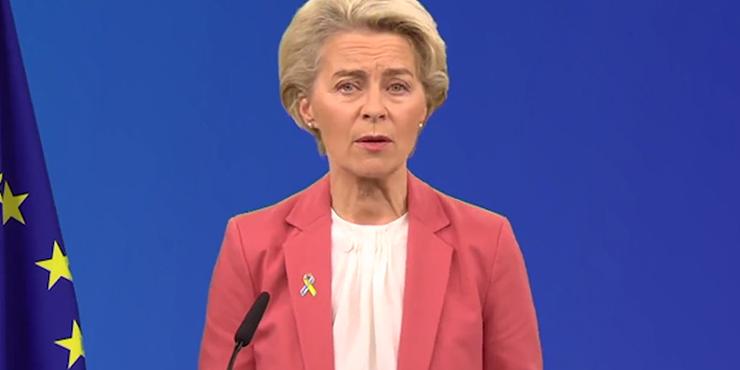 Глава Єврокомісії повторила слова Міллі про 100 тисячні втрати ЗСУ, але її заяву видалили