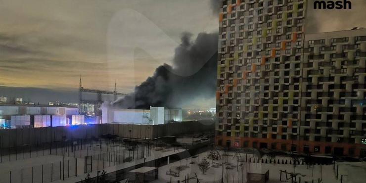 У Москві горіла підстанція: деякі росіяни залишилися без світла та тепла