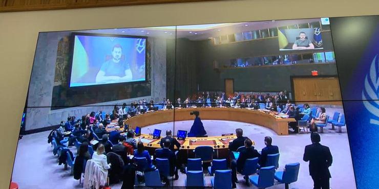 Зеленський на засіданні Радбезу ООН закликав нарешті позбавити РФ права голосу: Оприлюднено повний текст звернення
