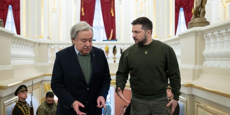 Витік секретних документів Пентагона: Генсек ООН розлютився на Зеленського